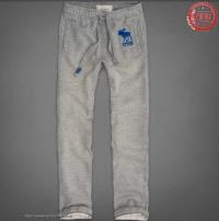 heren abercrombie and fitch moose logo elastisch sweatpants grijs Sport Novel 8l21c593